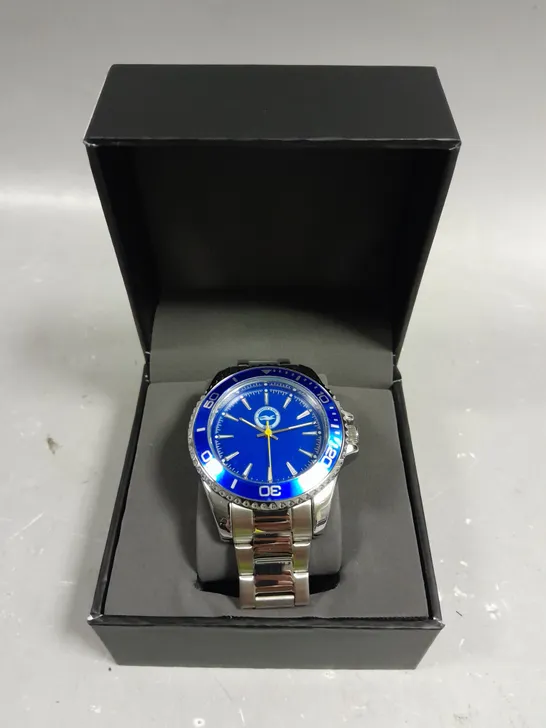 BRIGHTON AND HOVE ALBION BLUE DIAL MENS WATCH 