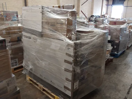 PALLET OF APPROXIMATELY 14 UNPROCESSED RAW RETURN TELEVISIONS TO INCLUDE;