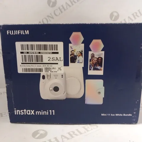 BOXED FUJIFILM INSTAX MINI 11 INSTANT CAMERA BUNDLE 