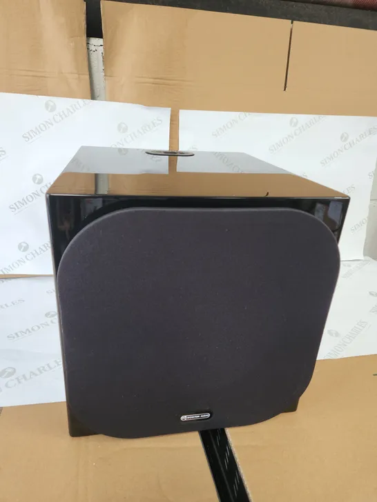 MONITOR AUDIO SILVER W12 6G SUBWOOFER - GLOSS BLACK