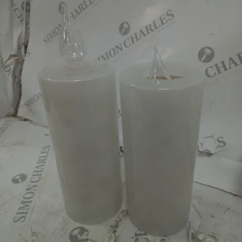 OUTLET HOME REFLECTIONS SET OF 2 PROJECTION CANDLES