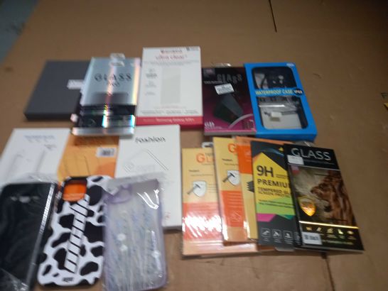 LOT OF ASSORTED MOBILE PHONE CASES AND SCREEN PROTECTORS