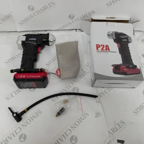 P2A LARGE CAPACITY BATTERY AIR COMPRESSOR 