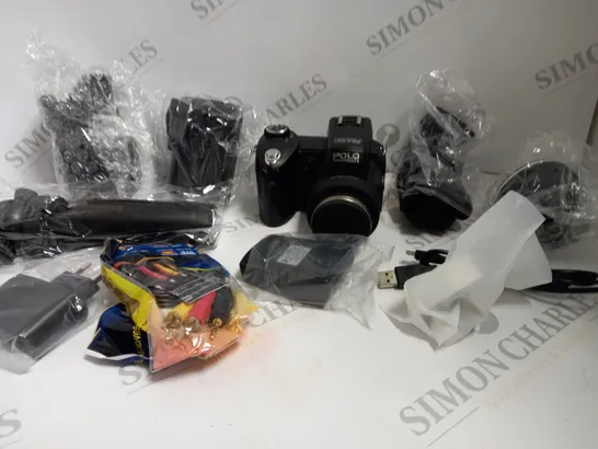 BOXED POLO SHARPSHOTS D7200 AUTO FOCUS CAMERA WITH ACCESSORIES & CASE