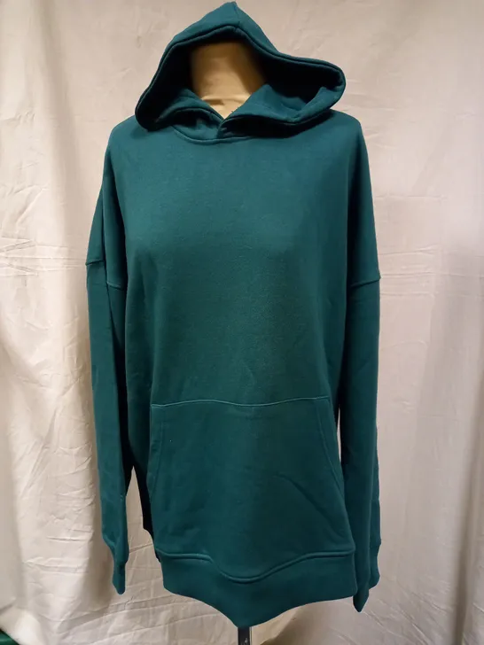 BRAND NEW KOI OVERSIZED HOODIE, PEPPER GRASS - LARGE