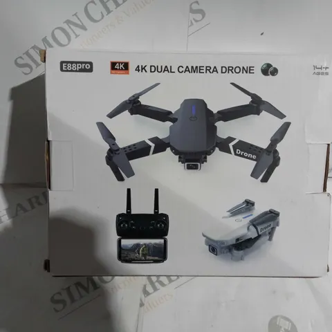 BOXED E88PRO 4K DUAL CAMERA DRONE