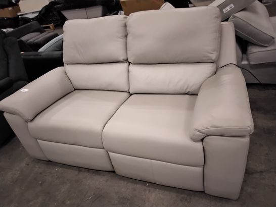 QUALITY G PLAN TAYLOR 2 SEATER ELECTRIC RECLINING SOFA IN CAMBRIDGE CLOUD LEATHER 