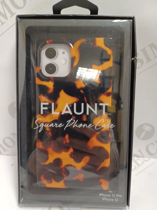 FLAUNT SQUARE PHONE CASE FOR IPHONE 12/12 PRO