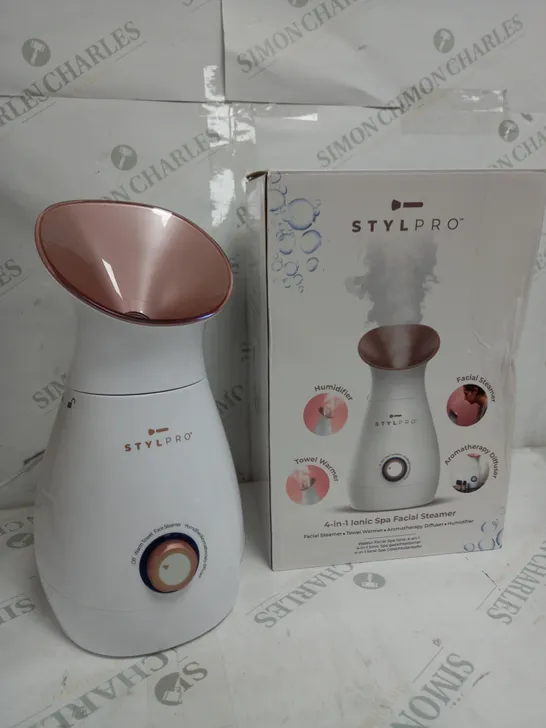 STYLPRO 4 IN 1 IONIC FACIAL STEAMER