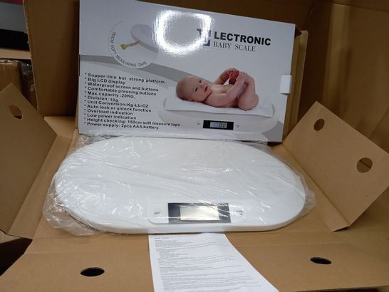 BOXED ELECTRONIC BABY SCALE