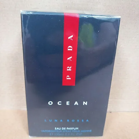 BOXED AND SEALED PRADA OCEAN LUNA ROSSA EAU DE PARFUM 100ML