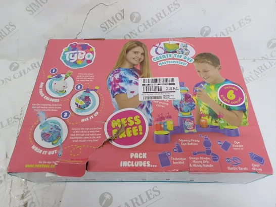 TYBO TIE DYE DESIGN STUDIO  RRP £19.99