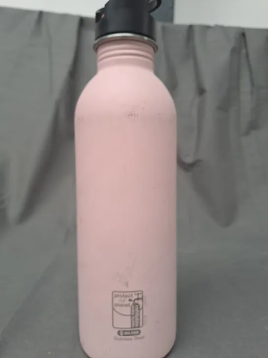 SNAP N SEAL STAINLESS STEEL DRINKS BOTTLE IN MATTE PINK