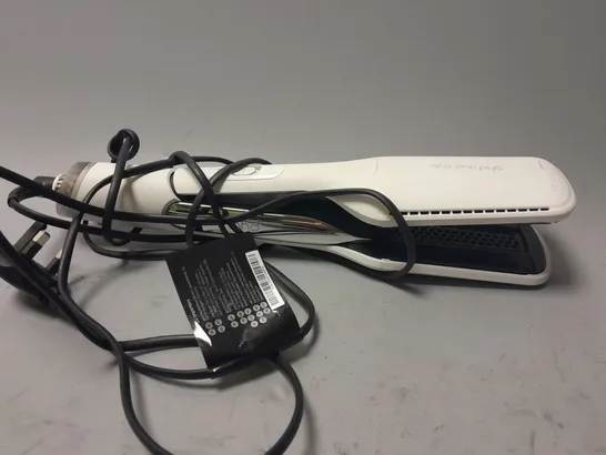 GHD WHITE BLACK CORDED ELECTRIC PROFESSIONAL 2 IN 1 HOT AIR STYLER