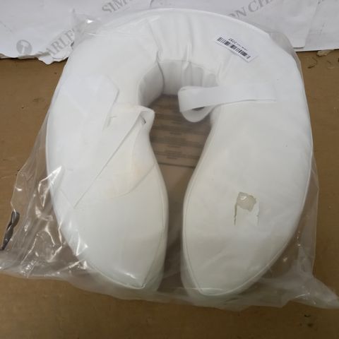 NRS HEALTHCARE SOFT PADDED RAISED TOILET SEAT 100 MM