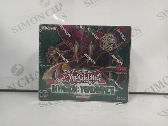 YU-GI-OH TRADING CARD GAME - INVASION: VENGEANCE BOOSTER BOX