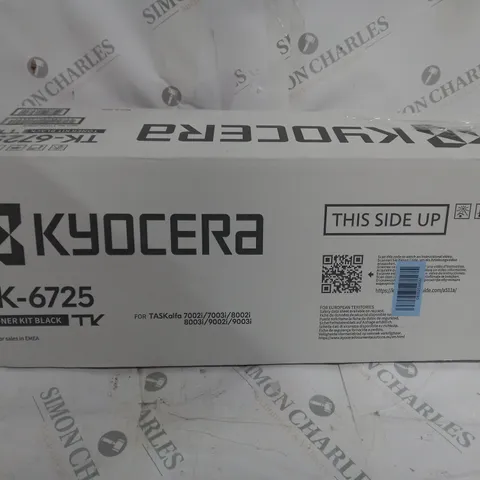 BOXED KYOCERA TK-6725 TONER KIT BLACK