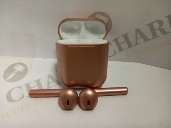 TRUE WIRELESS EARBUDS - ROSE GOLD EFFECT