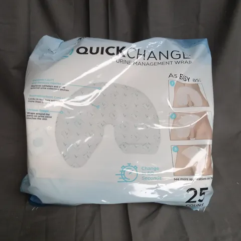 QUICKCHANGE URINE MANAGEMENT WRAPS PACK OF 25