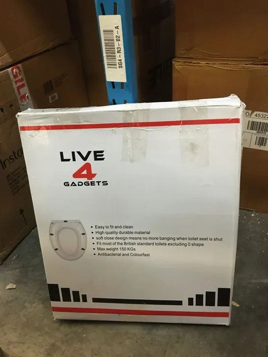 LIVE 4 GADGETS EASY FIT TOILET SEAT