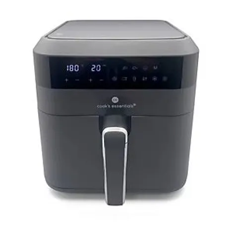 OUTLET COOK'S ESSENTIALS 5.8L AIR FRYER WITH MULTI TOUCH CONTROL PANEL SLATE GREY