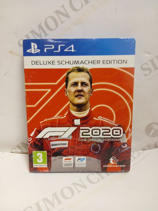 F1 2020 DELUXE SCHUMACHER EDITION PLAYSTATION 4 GAME