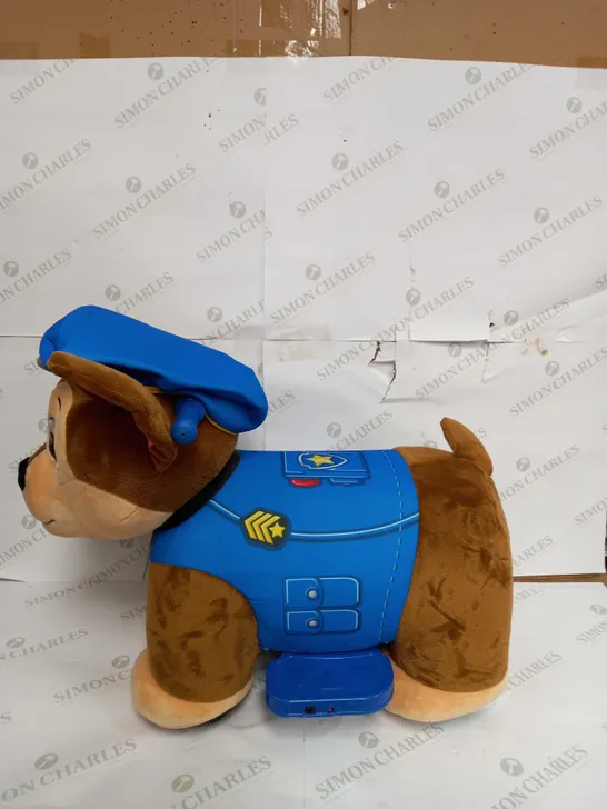 PAW PATROL PLUSH 6V RIDE ON CHASE RRP £159.99