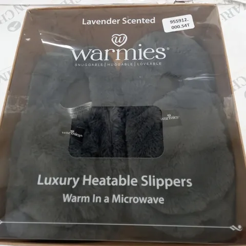 WARMIES LAVENDER SCENTED HEATABLE SLIPPERS