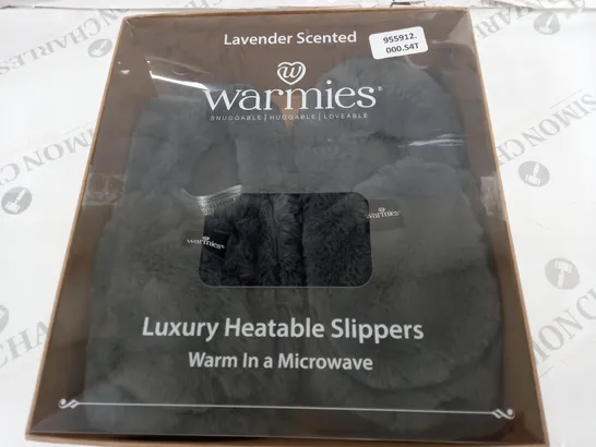 WARMIES LAVENDER SCENTED HEATABLE SLIPPERS