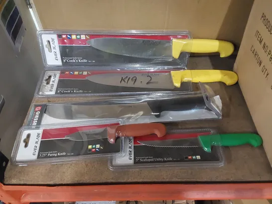 SET OF 5 PROFESSIONAL KITCHEN KNIFES