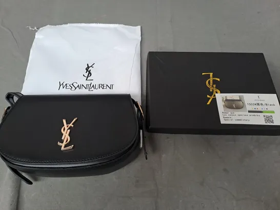 BOXED YSL SHOULDER BAG IN BLACK 