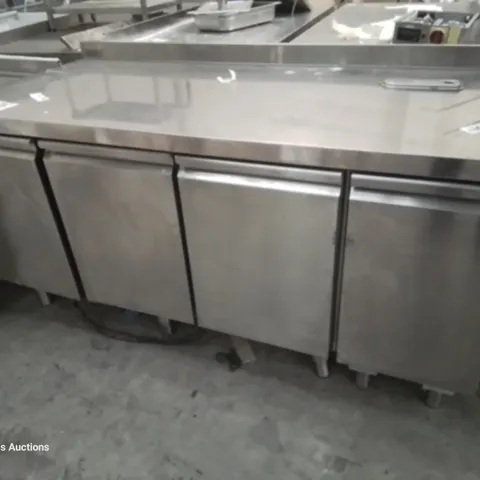 COUNTER FRIDGE WITH 3 DOORS & DRAWER