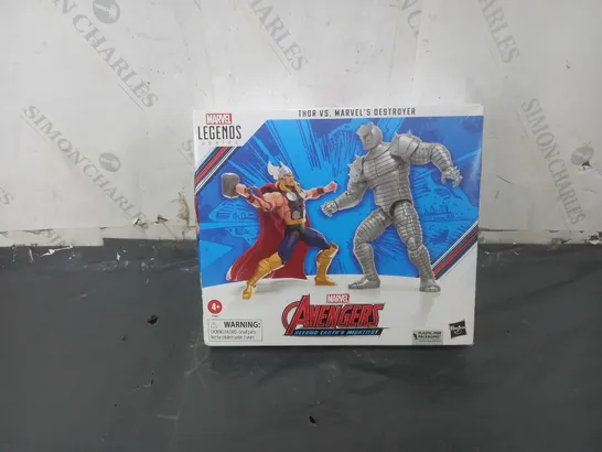 MARVEL LEGENDS THOR VS MARVEL'S DESTROYER 