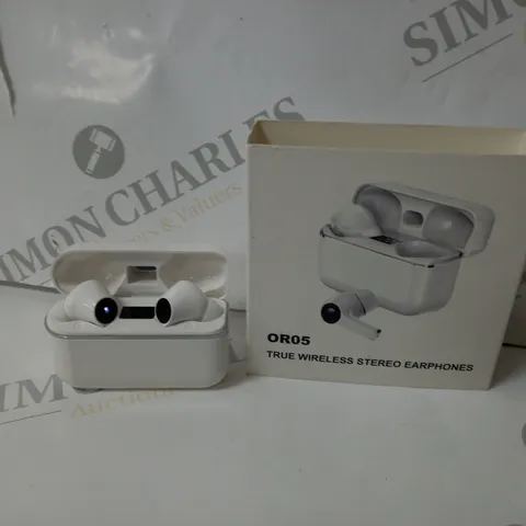 BOXED OR05 TRUE WIRELESS STEREO EARPHONES