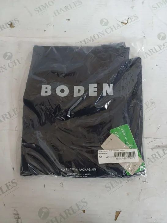 SEALED BODEN WEST BOURNE PONTE TROUSERS IN NAVY - UK 12R