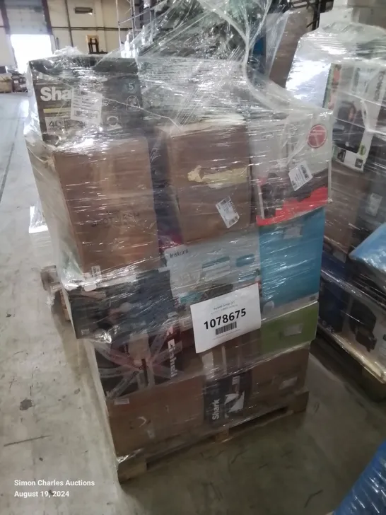 PALLET OF APPROXIMATELY 31 UNPROCESSED RAW RETURN HOUSEHOLD AND ELECTRICAL GOODS TO INCLUDE;