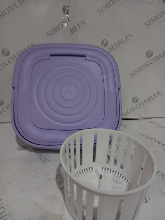 PW TOOLS PORTABLE WASHING MACHINE, HIGH CAPACITY MINI WASHER, FOLDABLE WASHING