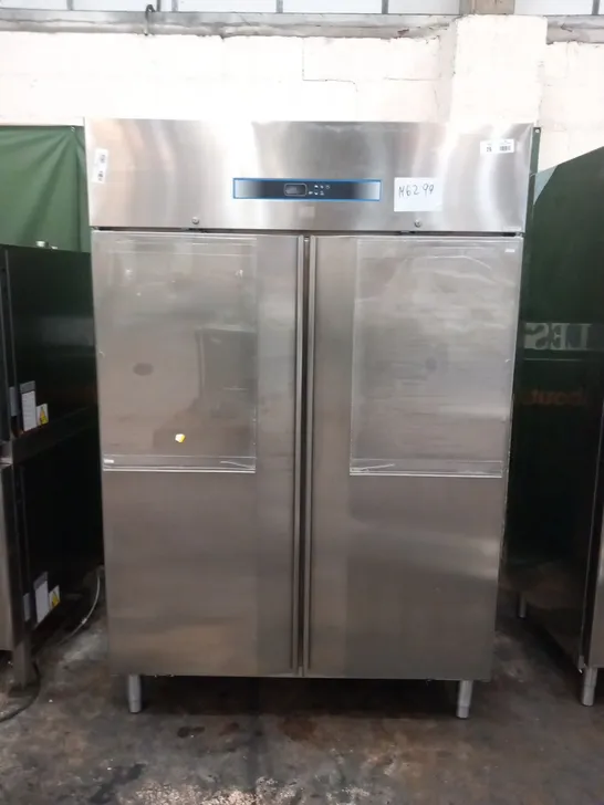 POLARIS STAINLESS DOUBLE FISH FRIDGE COMMERCIAL CATERING F. PLUS TN 140