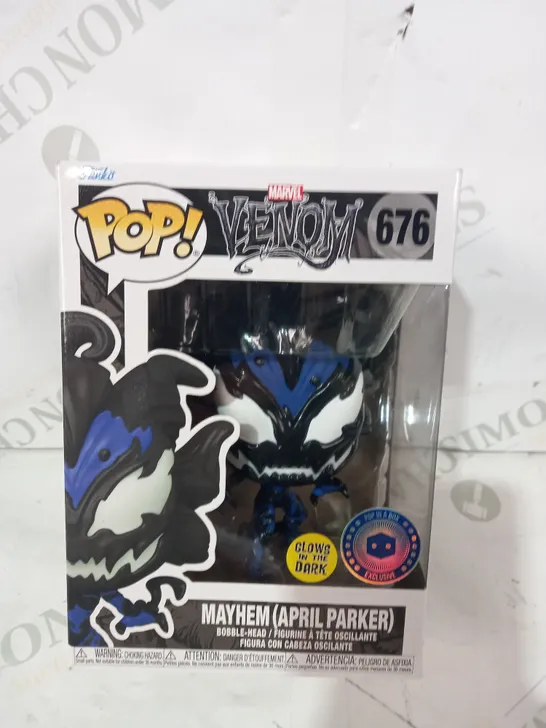 FUNKO POP MARVEL VENOM 676 - MAYHEM (APRIL PARKER) BOBBLE-HEAD