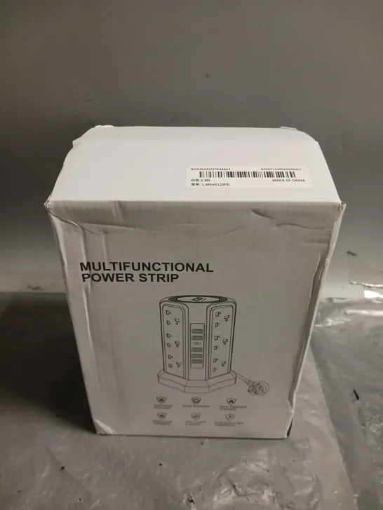 BOXED MULTIFUCTIONAL POWER STRIP