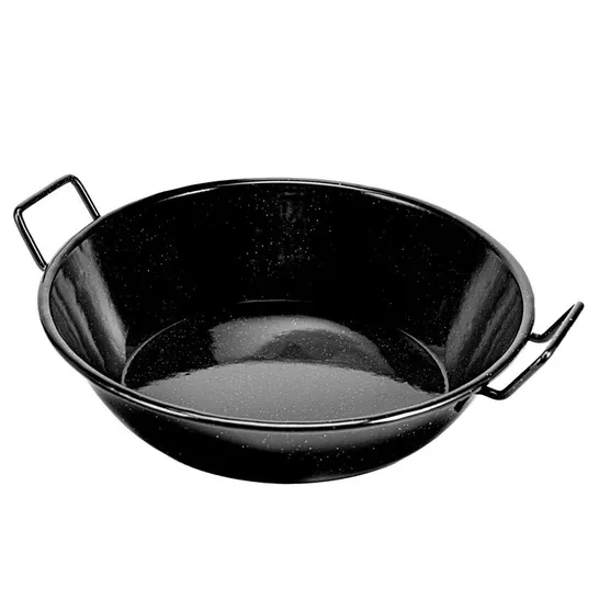 A ROYALFORD ENAMEL NON-STICK FRYING PAN