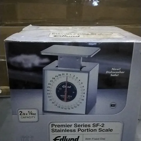 EDLUND PREMIER SERIES SF-2 STAINLESS PORTION SCALE WITH FIXED DIAL
