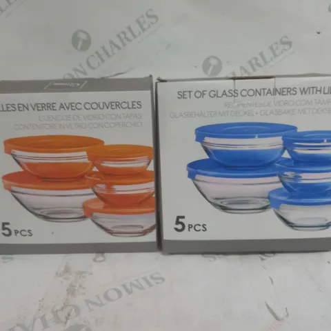 BOX OF 7 PACKS OF CONTAINERS WITH LIPS (5PCS PER PACK)