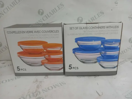 BOX OF 7 PACKS OF CONTAINERS WITH LIPS (5PCS PER PACK)