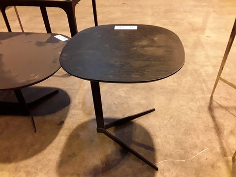 DESIGNER BLACK ASH SIDE TABLE