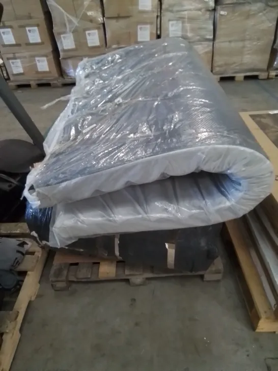 PALLET TO CONTAIN ASSORTED MIXED ITEMS. INCLUDING GAMING CHAIR, MATTRESS RELATED PRODUCTS ETC