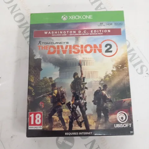 X BOX ONE TOM CLANCY'S THE DIVISION 2 WASHINGTON D.C. EDITION