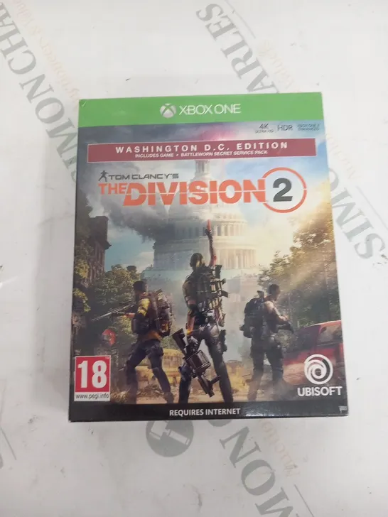 X BOX ONE TOM CLANCY'S THE DIVISION 2 WASHINGTON D.C. EDITION