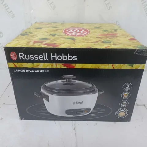 BOXED RUSSELL HOBBS LARGE RICE COOKER