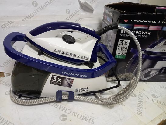 RUSSELL HOBBS STEAM GENERATOR IRON - PURPLE/WHITE